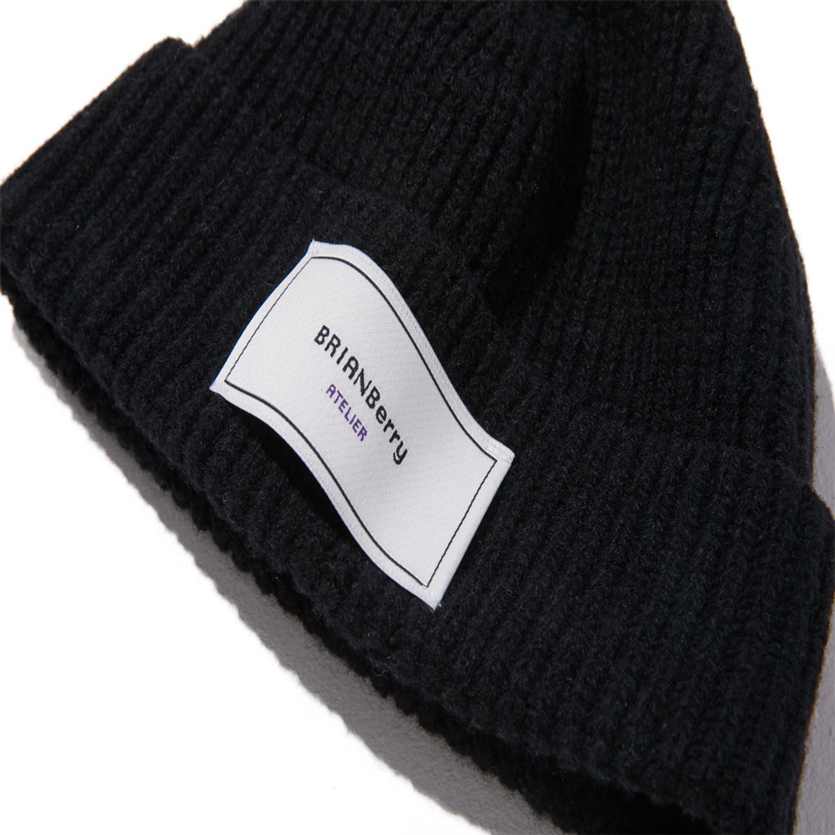 브라이언베리(BRIAN BERRY) LONG BEANIE_BLACK
