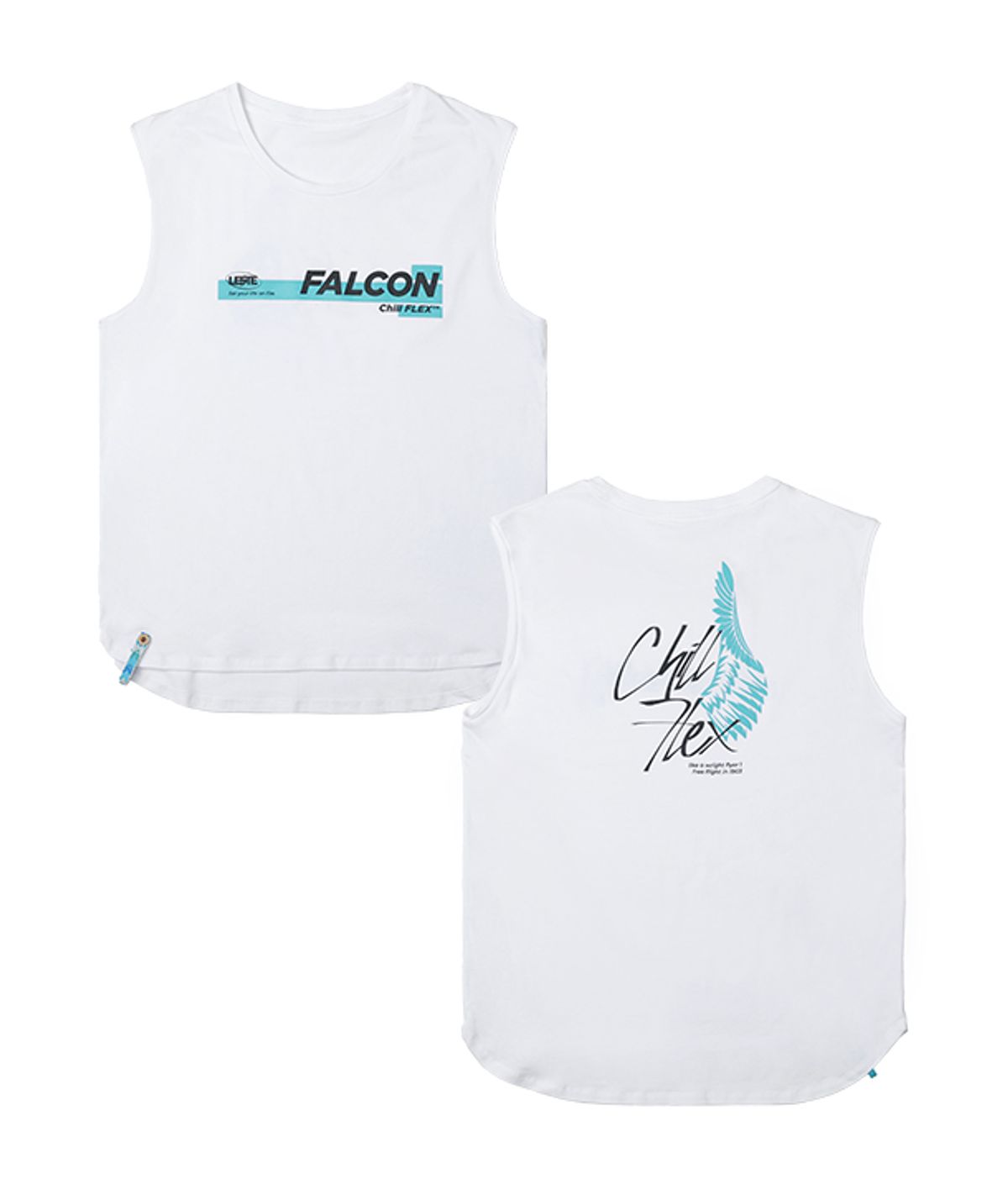 레스테(LESTE) 기능성 트레이닝 민소매 FALCON WING-l [화이트]