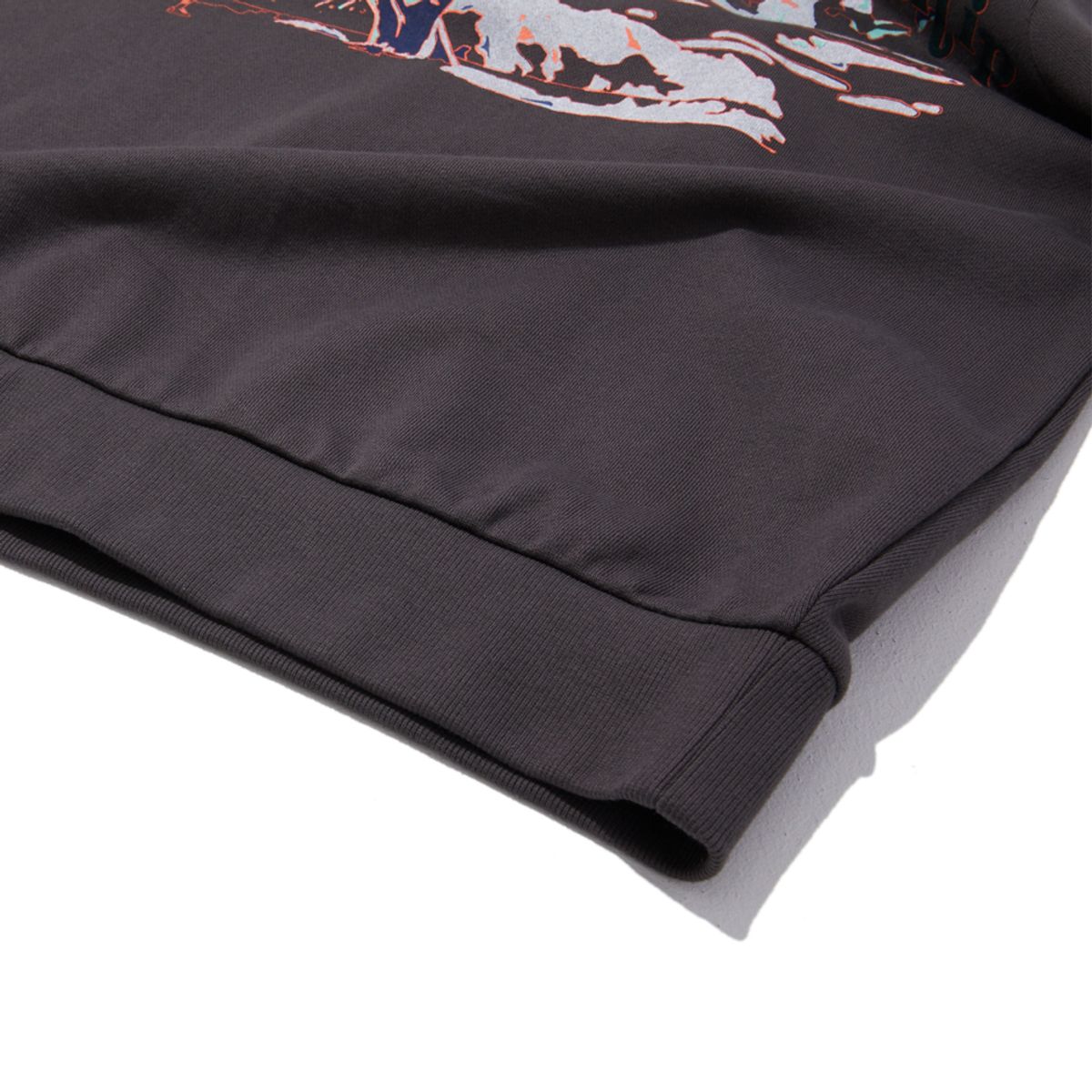 브라이언베리(BRIAN BERRY) YOU MUST BOARD A SHIP SWEAT SHIRT_DEEP GREY