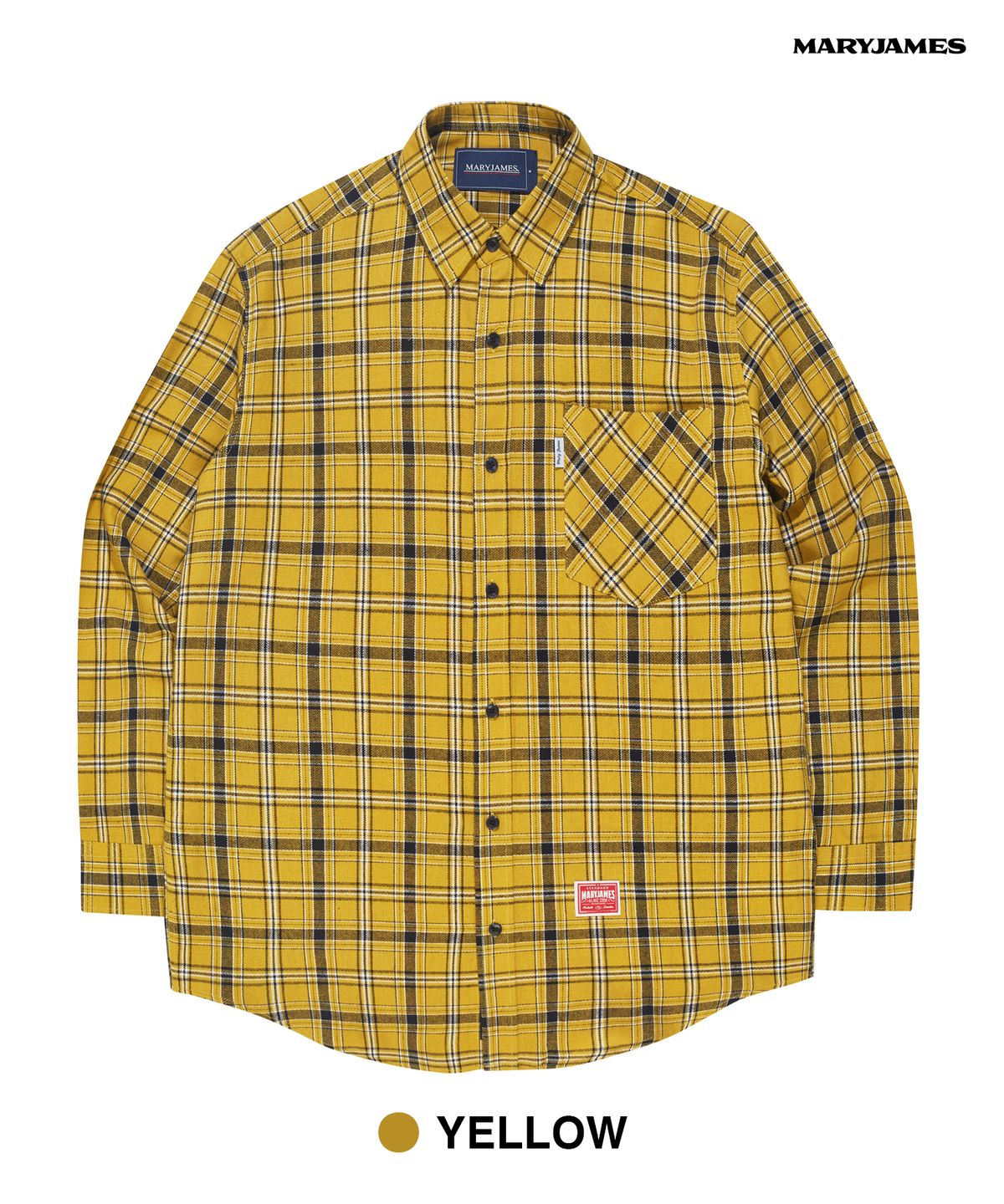메리제임스(MARYJAMES) [남녀공용] HILBERK CHECK SHIRTS (2 COLOR)