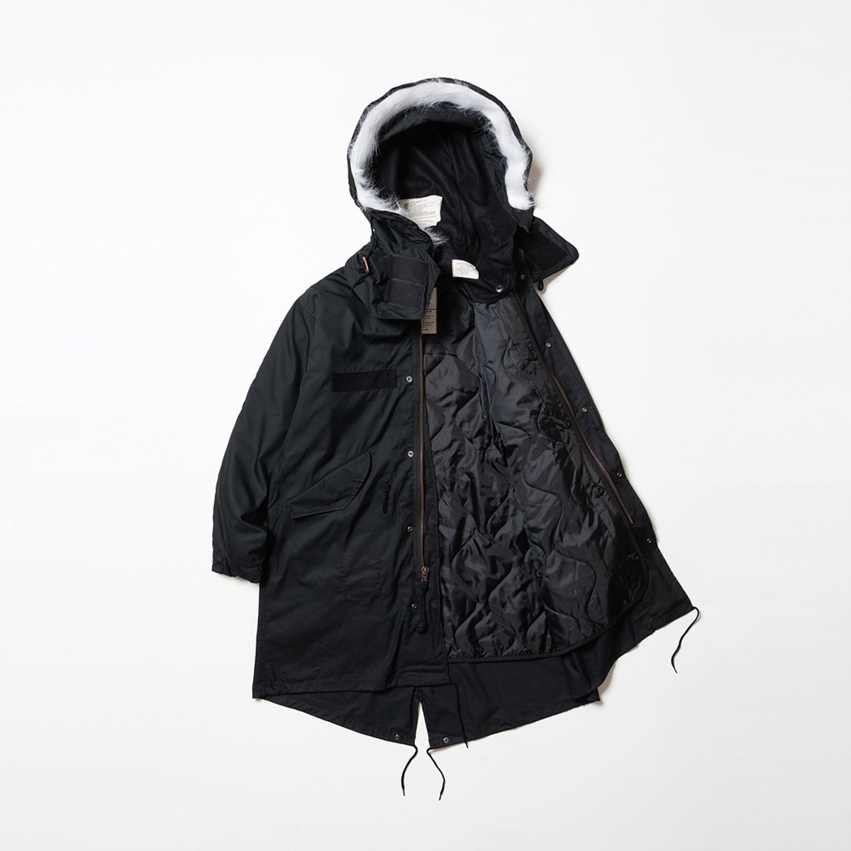 와이엠씨엘케이와이(YMCL KY) US M-65 Field Parka - Black