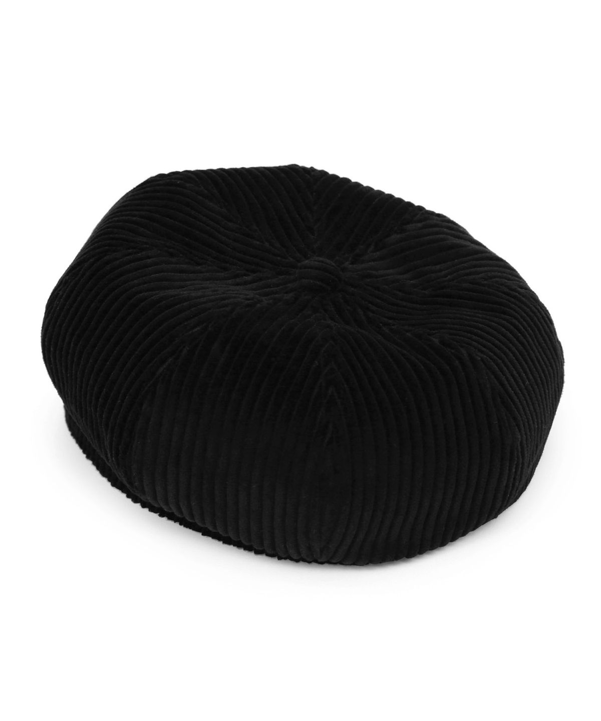 언더컨트롤 스튜디오(UNDERCONTROL STUDIO) 코듀로이 베레모 BREAD BERET / H CORD / BLACK