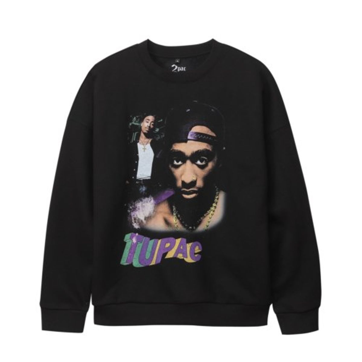 브라바도(BRAVADO) TUPAC WAVY 90S COLLAGE SS (BRENT2044)