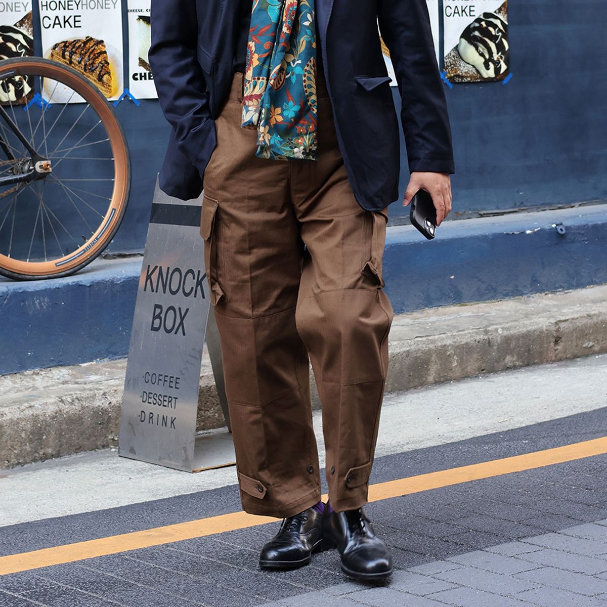 와이엠씨엘케이와이(YMCL KY) French M-47 Field Pants - Brown