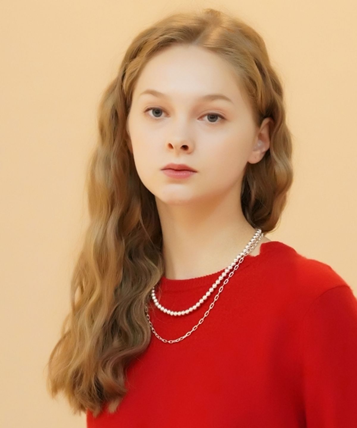 봉보(BONBEAU) Simple and unique silverball Necklace 볼드 실버볼 심플 유니크 목걸이 6mm