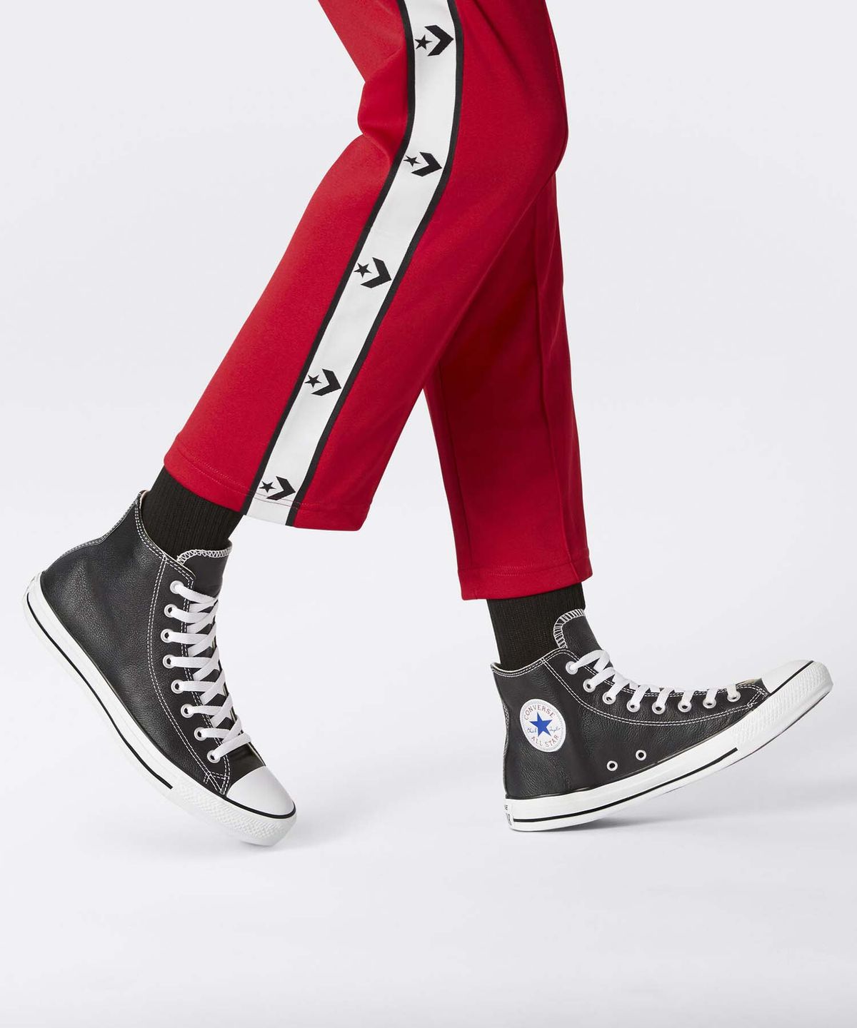 컨버스(CONVERSE) 척테일러 올스타 클래식 레더 블랙 132170C