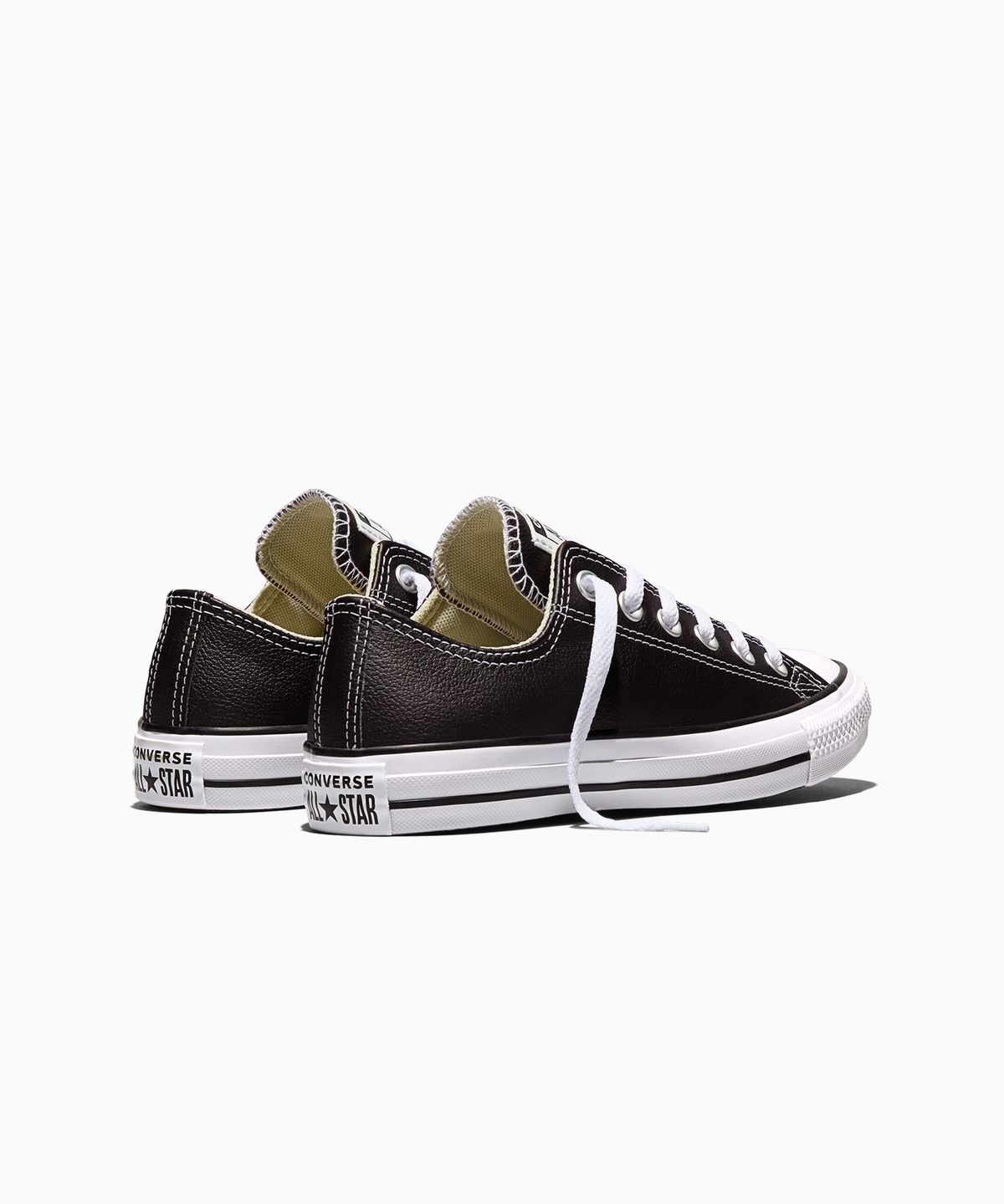 컨버스(CONVERSE) 척테일러 올스타 클래식 레더 블랙 132174C