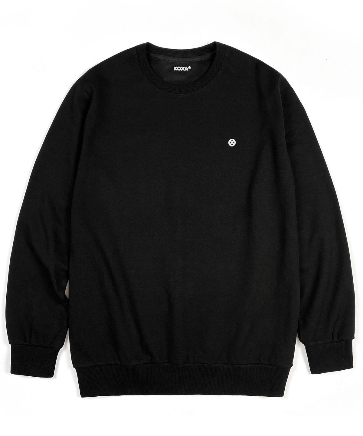 코싸(KOXA) KX symbol believe mtm black 맨투맨