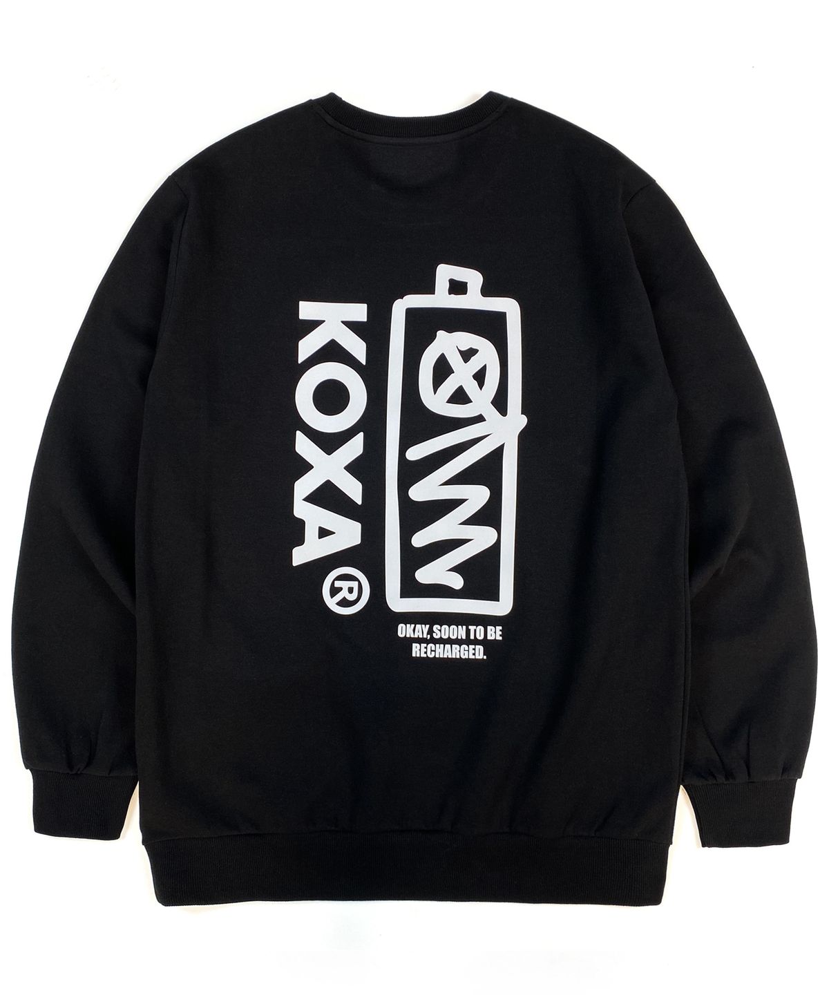 코싸(KOXA) KX recharged mtm black 맨투맨
