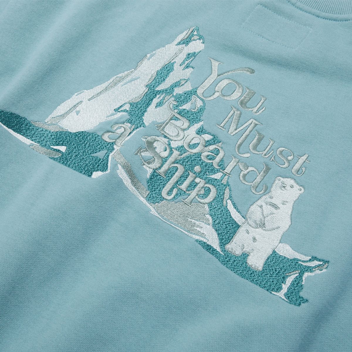 브라이언베리(BRIAN BERRY) THE ARTIC ice SWEAT SHIRTS_MINT