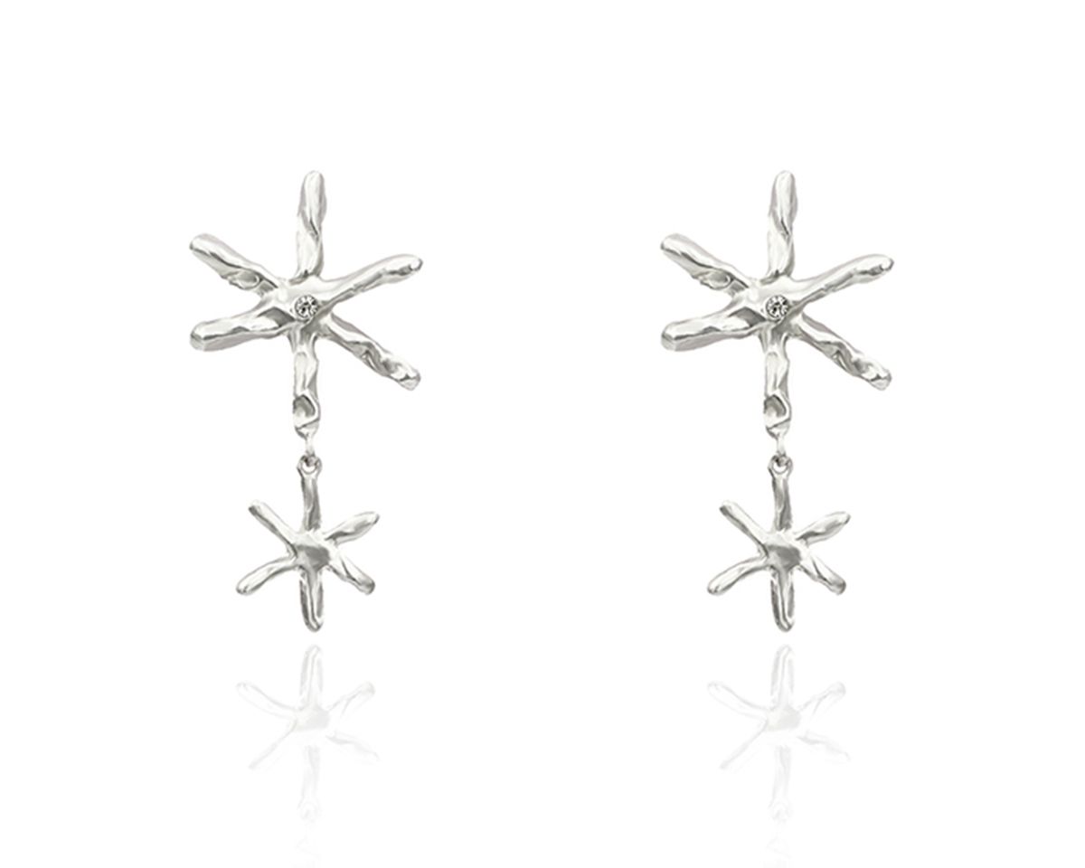 파피(POPPI) The classical star earrings no.3