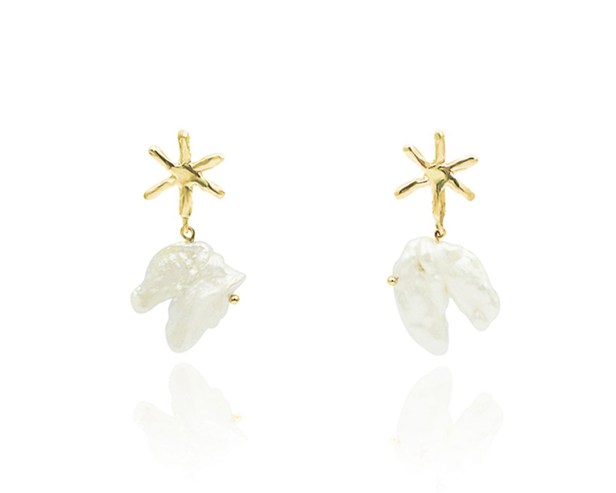 파피(POPPI) The classical star earrings no.5