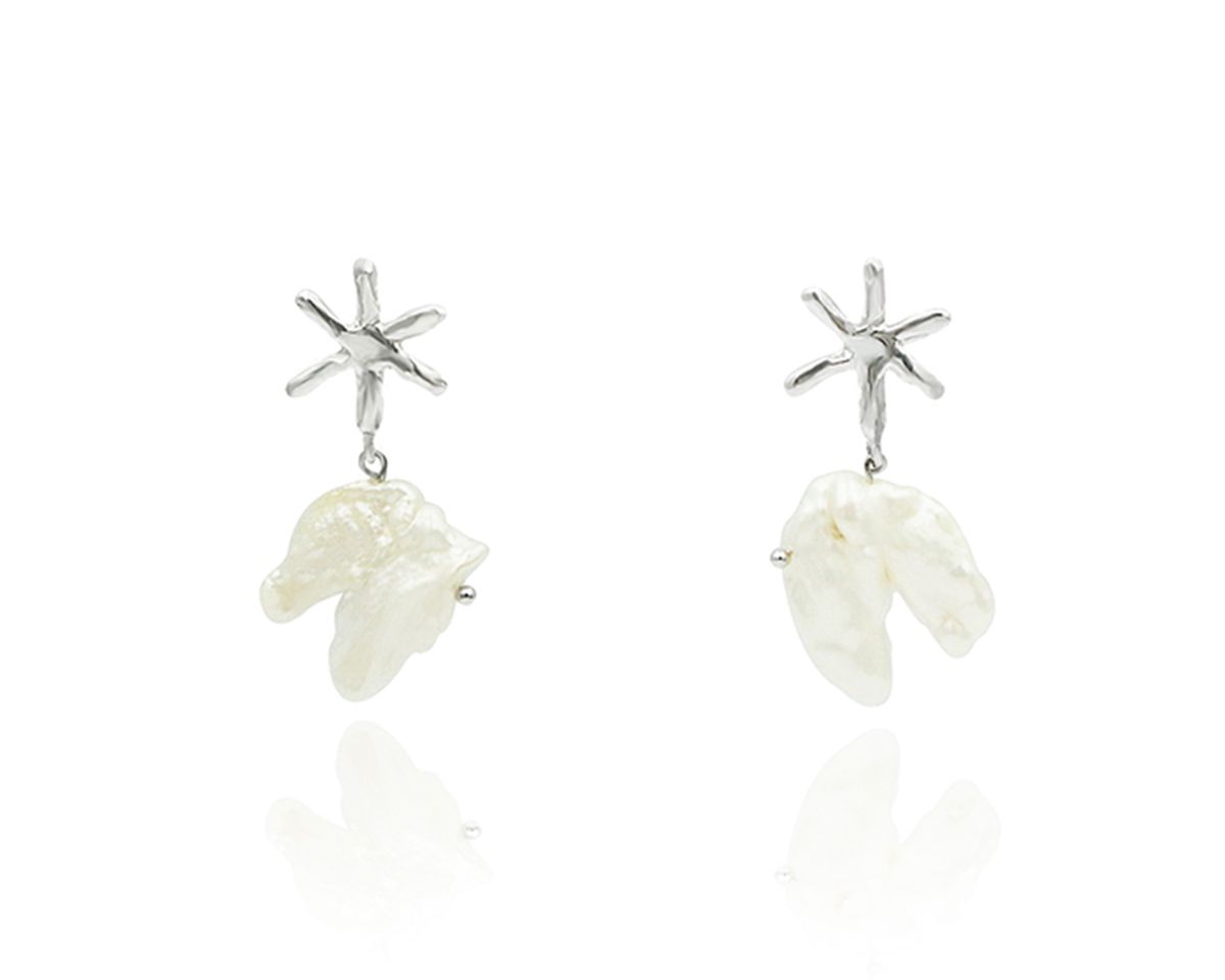 파피(POPPI) The classical star earrings no.5