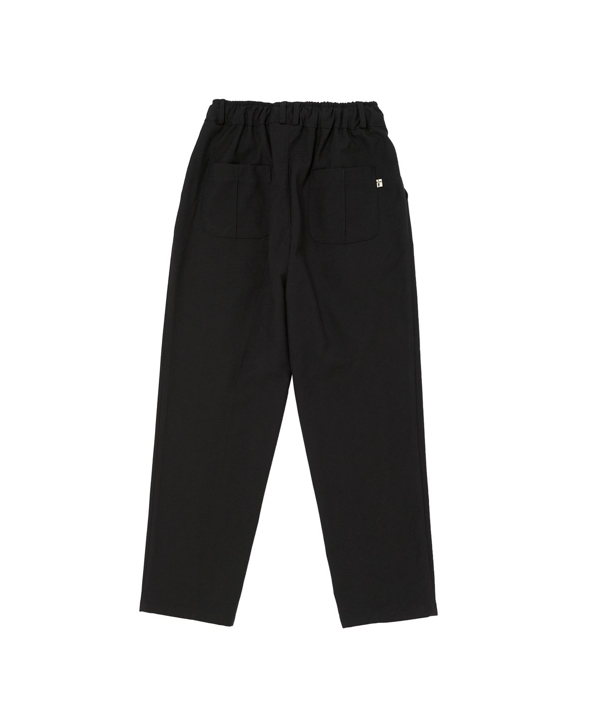 어낫띵(A NOTHING) 80. PIN-TUCK LOOSE-FIT PANTS (Black)