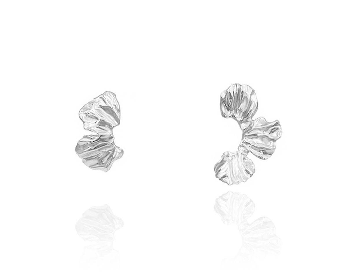 파피(POPPI) Flower twin earrings