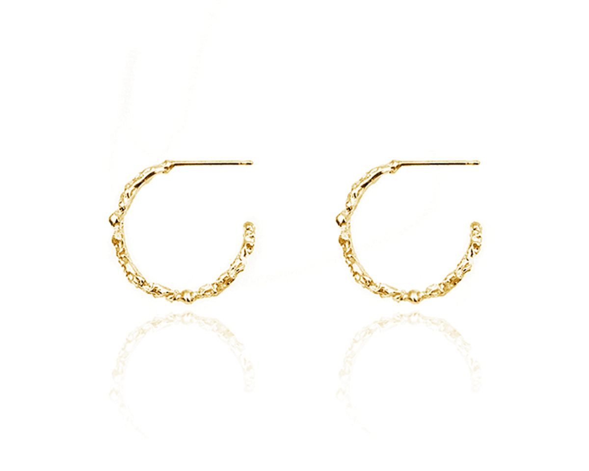 파피(POPPI) Melting round earrings