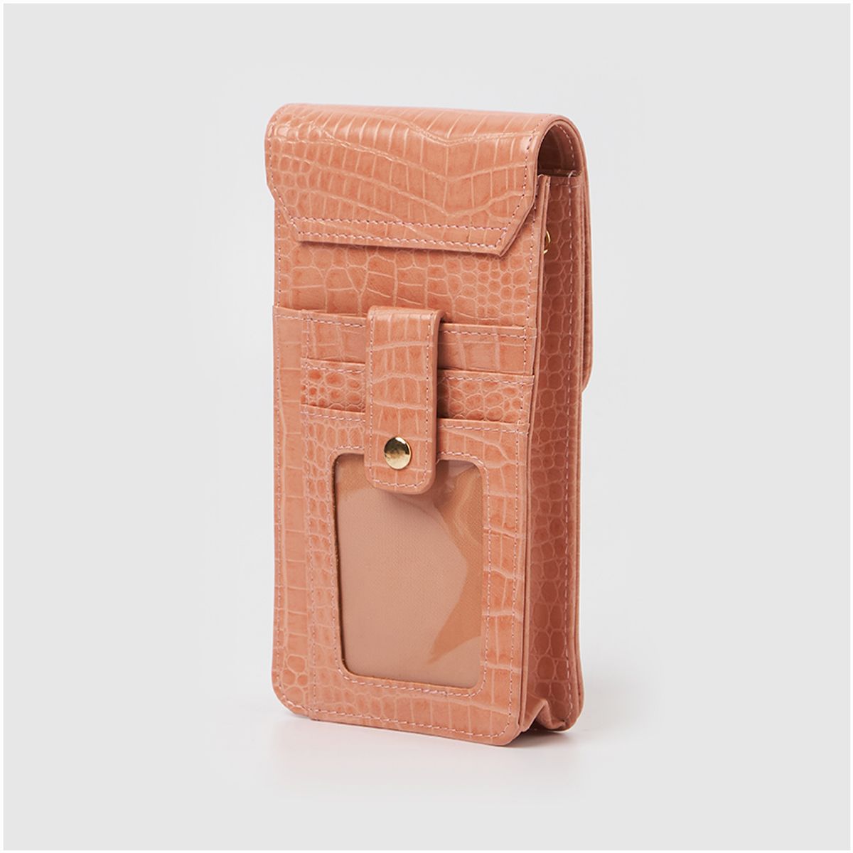 얼반오리지널(URBANORIGINALS) CROCODILE PHONE WALLET - PINK 크로커다일 폰월렛 핑크