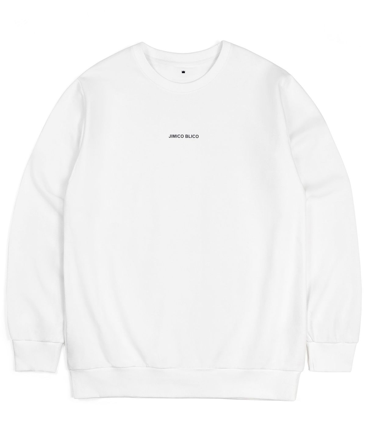 지미코 브리코(JIMIKO BLICO) JB logo si mtm white 맨투맨