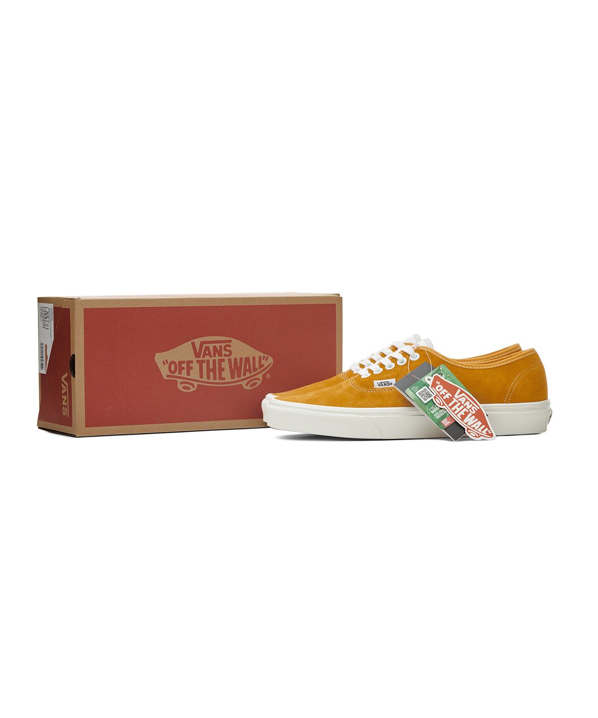 반스(VANS) 어센틱 - (피그 스웨이드) 애프리콧:스노우 화이트 / VN0A348A2O31