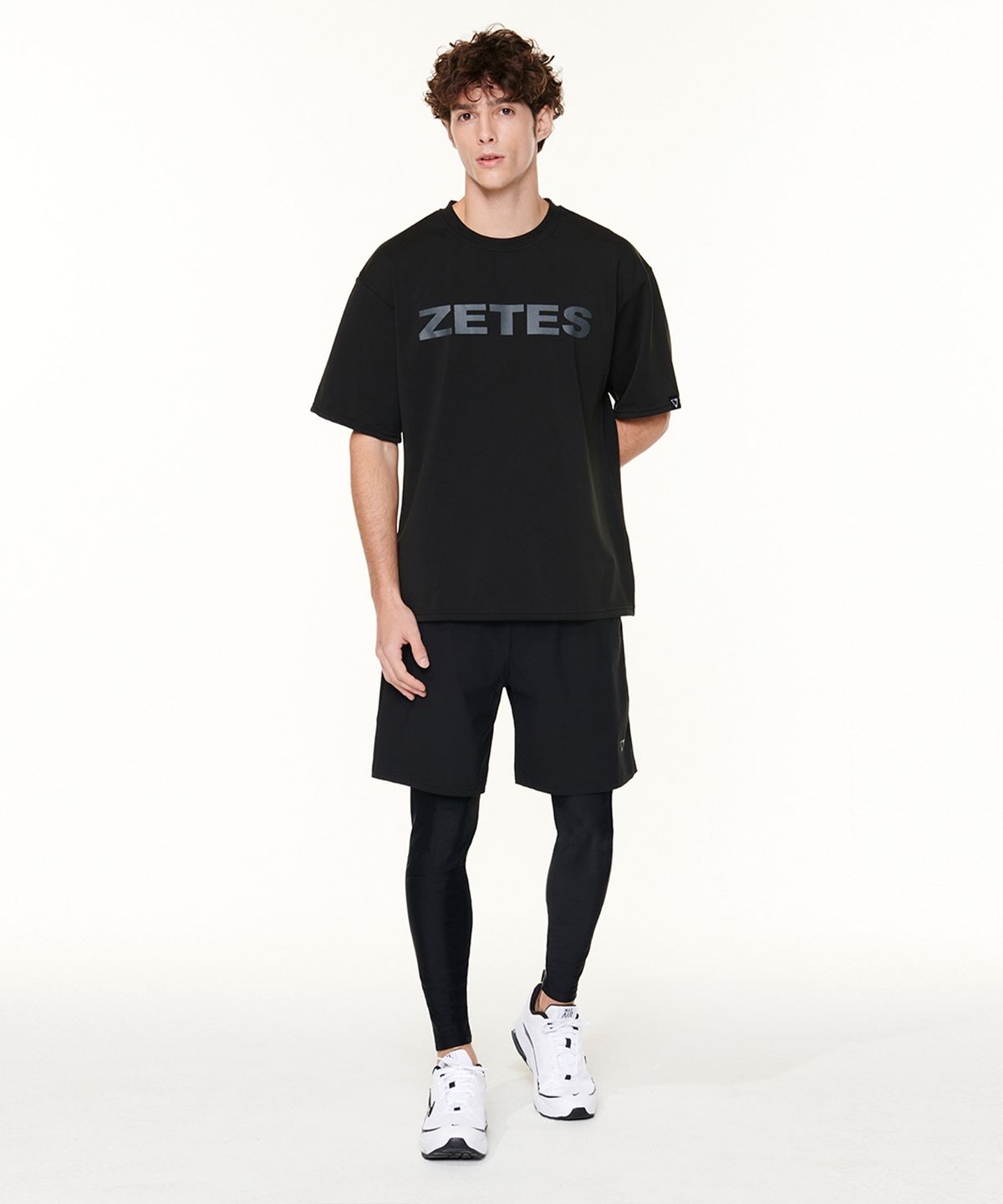 제테스(ZETES) 맨즈 워터 일체형 기능성 반바지 레깅스