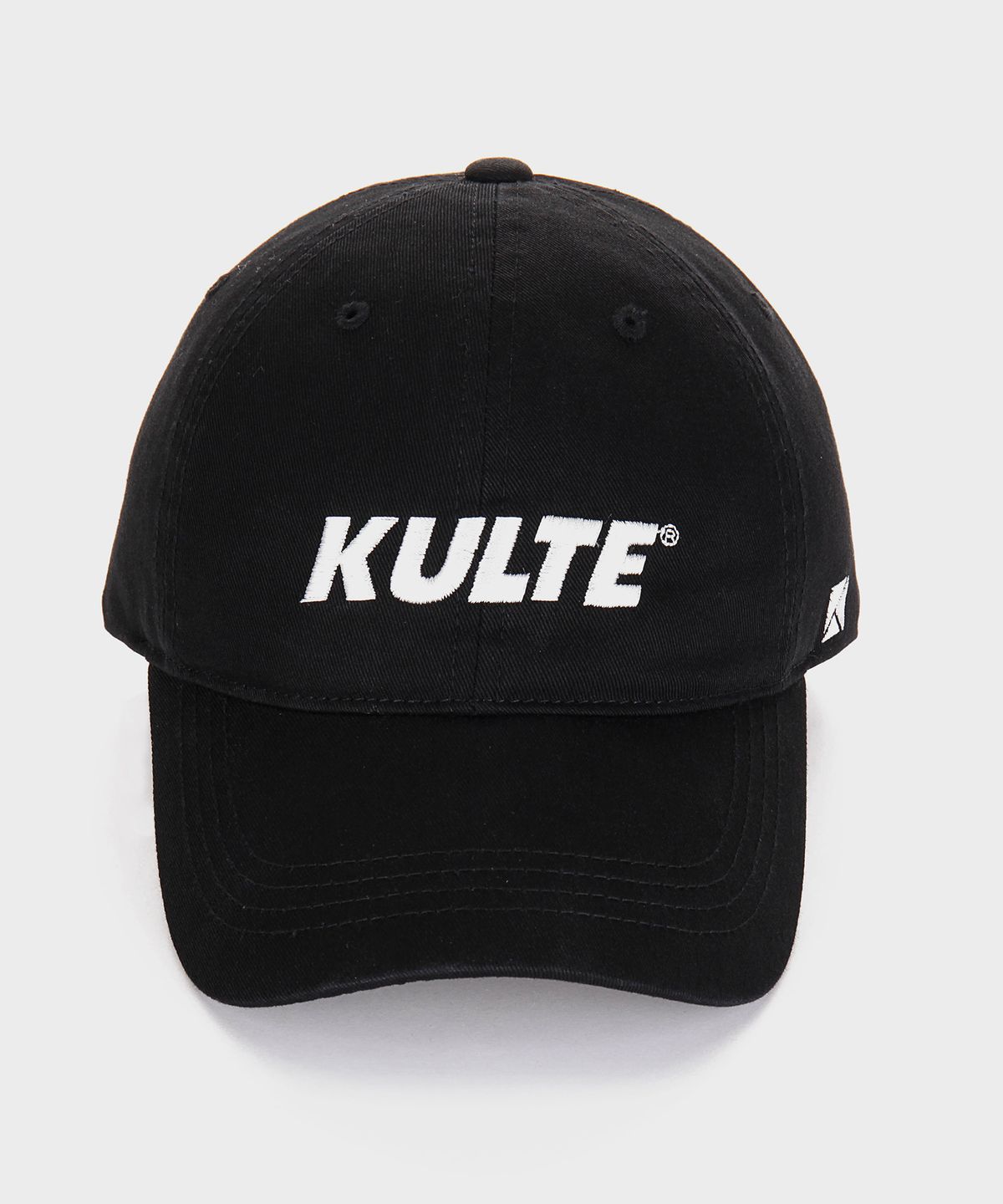 쿨트(KULTE) 016 다이나믹 로고 캡 BLACK