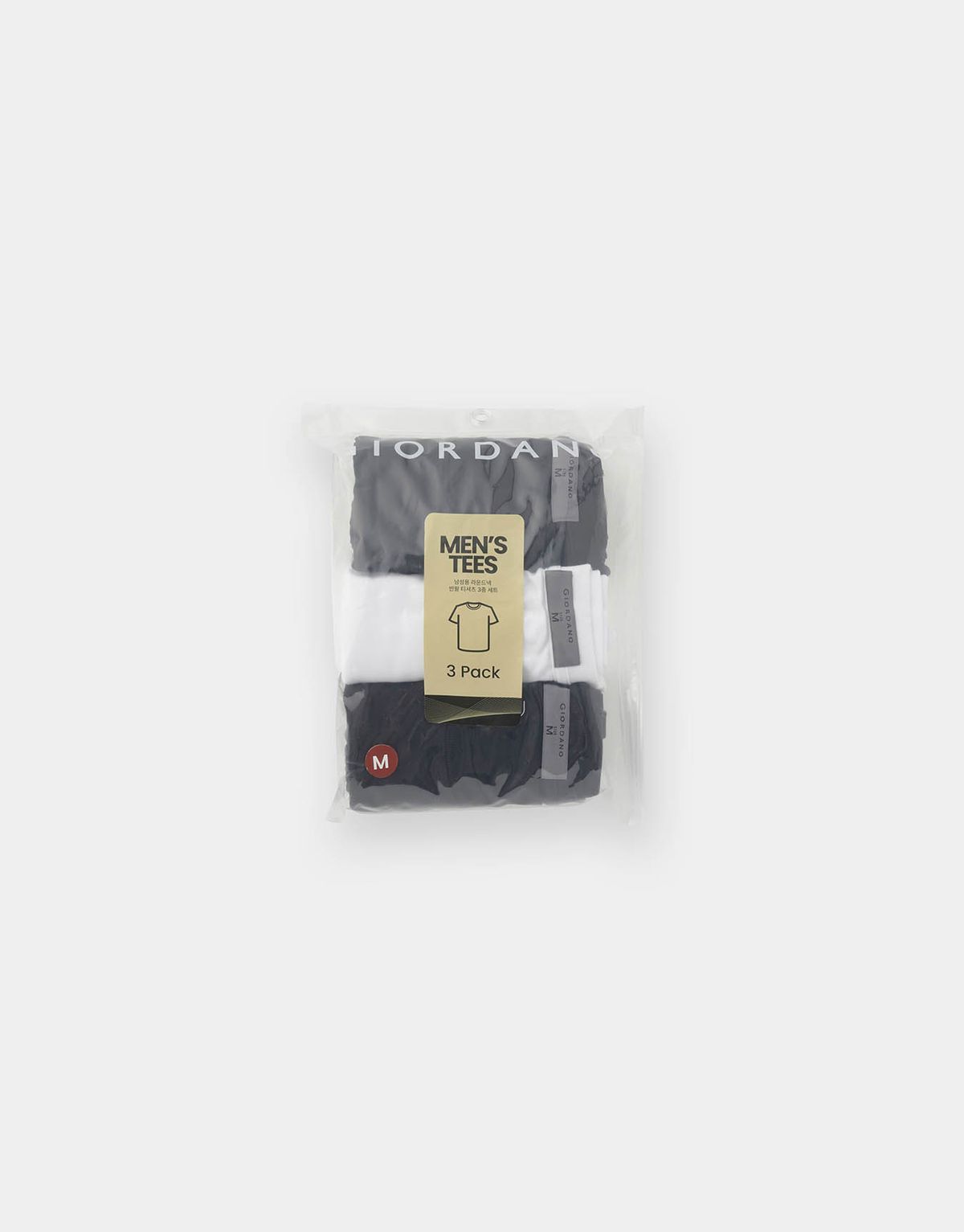 지오다노(GIORDANO) [3PACK] 공용 반팔티 패키지 243801 [3color]