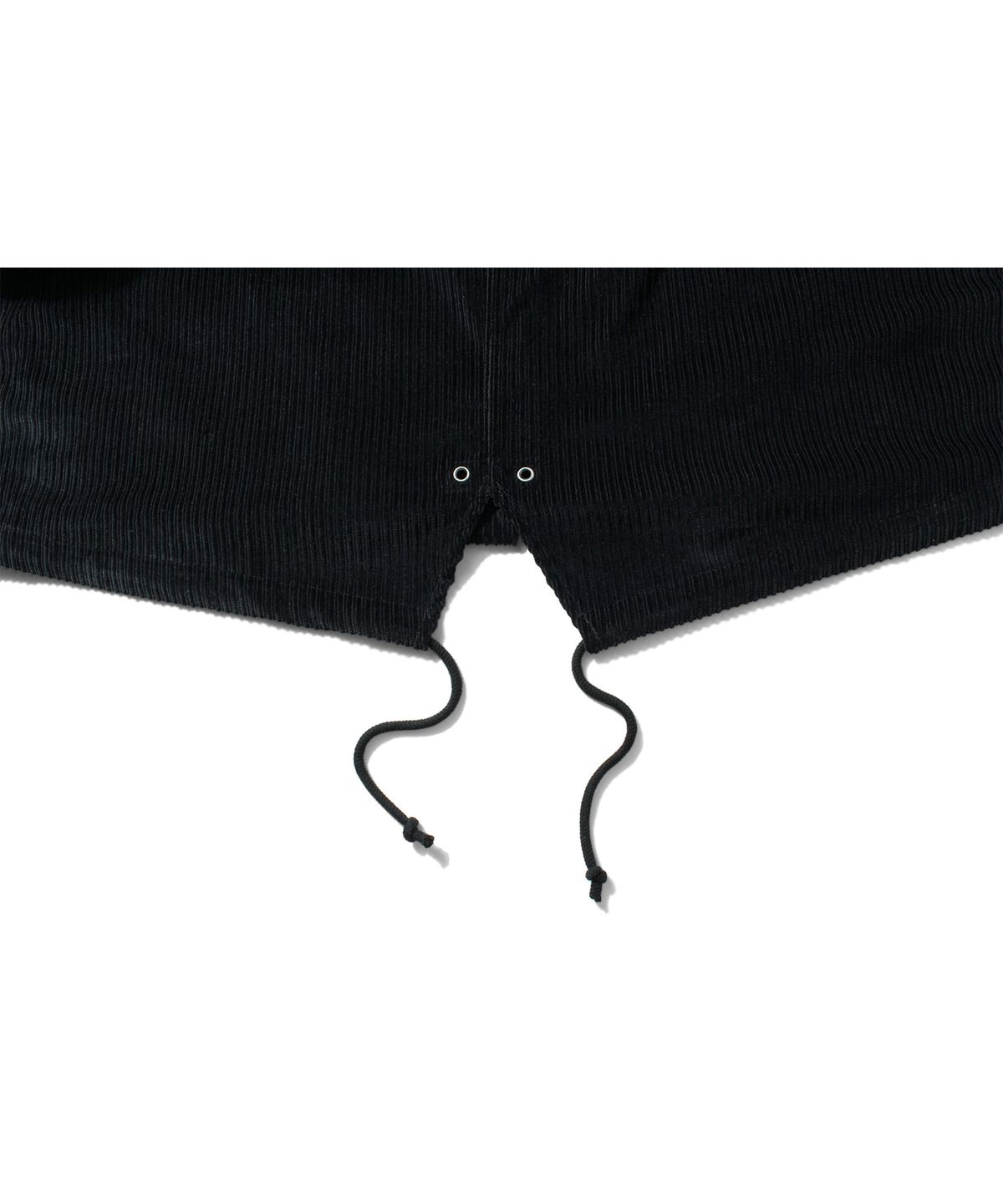 비디알(VDR) CORDUROY TOGGLE FISHTAIL PARKA [Black Night]