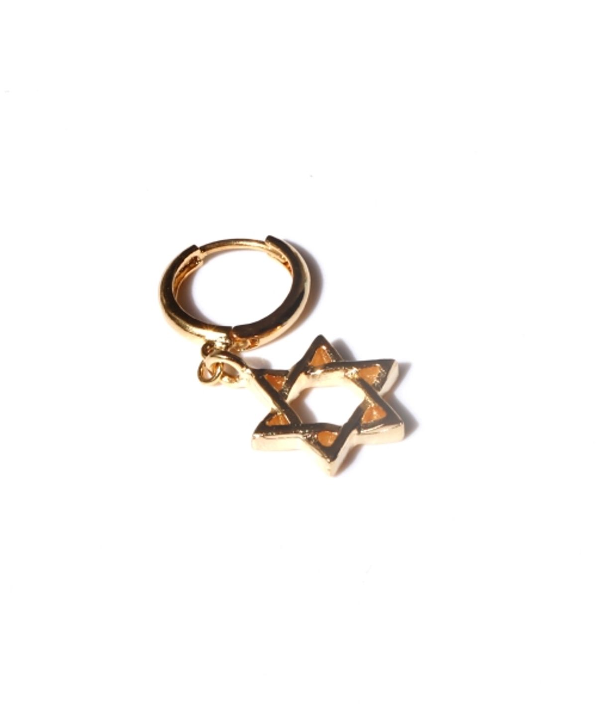 봉보(BONBEAU) Antique pendant gold onetouch Earring 골드 팬던트 포인트 드롭 원터치링 귀걸이