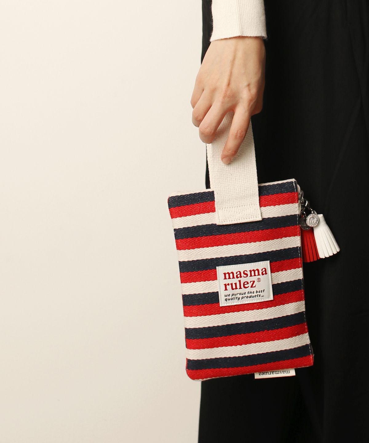 마스마룰즈(MASMARULEZ) Strap pouch _ Stripe