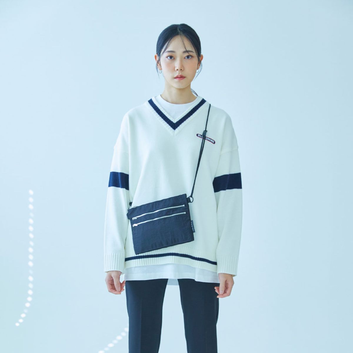메종드바라(MAISON DE BARA) 나일론메탈 샤코슈백