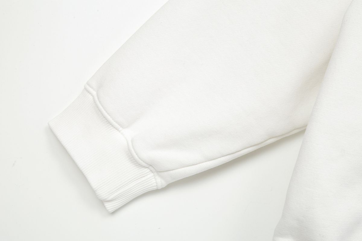 태우(TAEWOO) New Logo Hoodie White