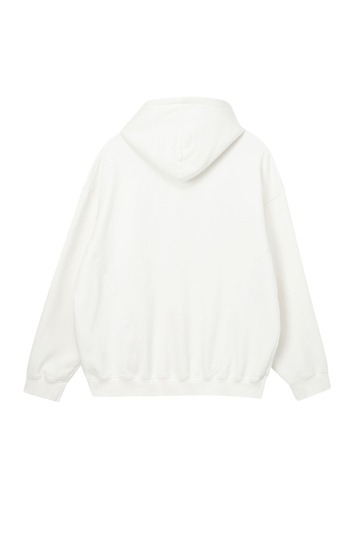 태우(TAEWOO) New Logo Hoodie White
