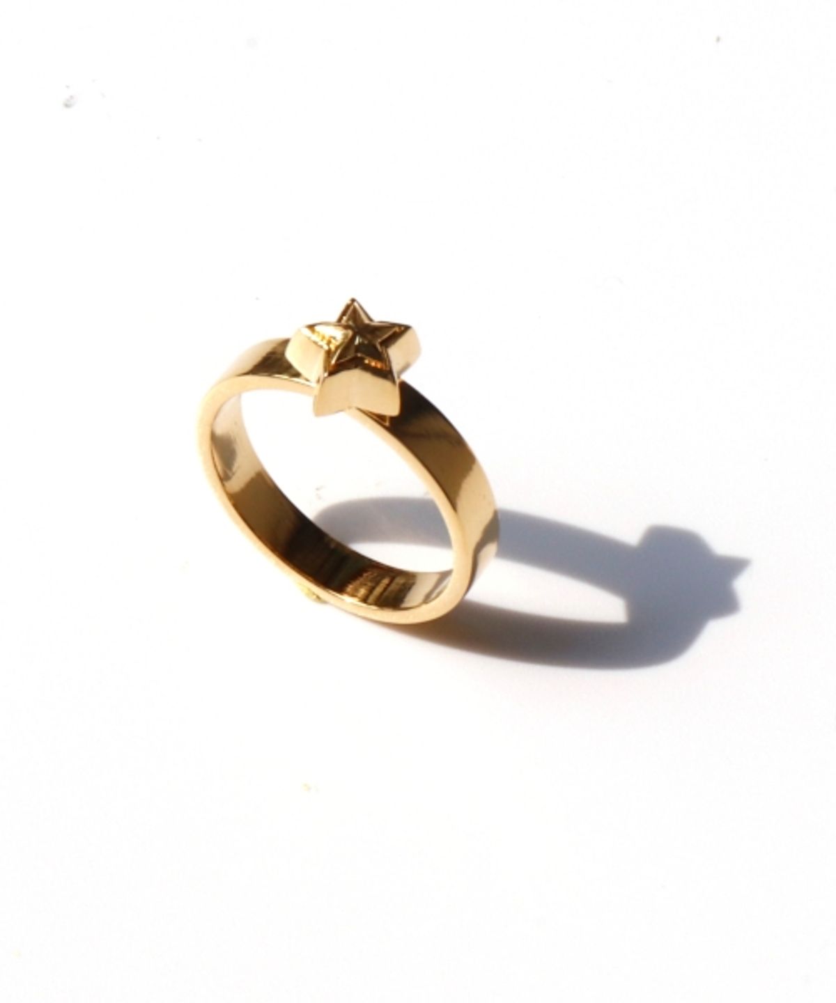 봉보(BONBEAU) Double star point chic simple Ring 별 포인트 유니크 볼드 반지
