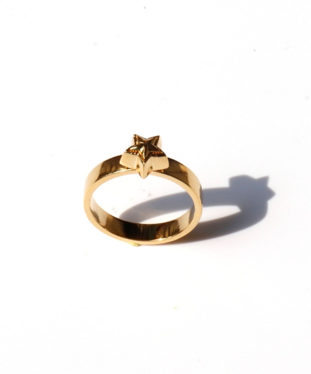 봉보(BONBEAU) Double star point chic simple Ring 별 포인트 유니크 볼드 반지