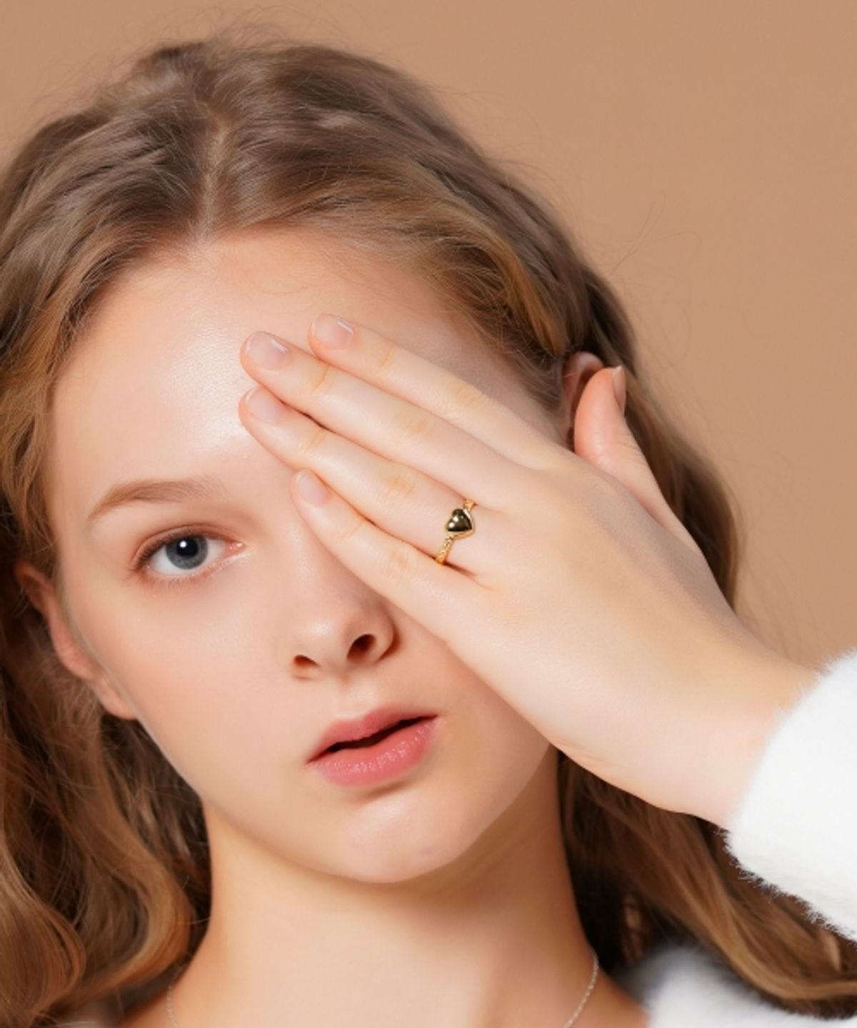 봉보(BONBEAU) Antique Heart braid daily Ring 앤틱 하트 실버 꼬임링 반지