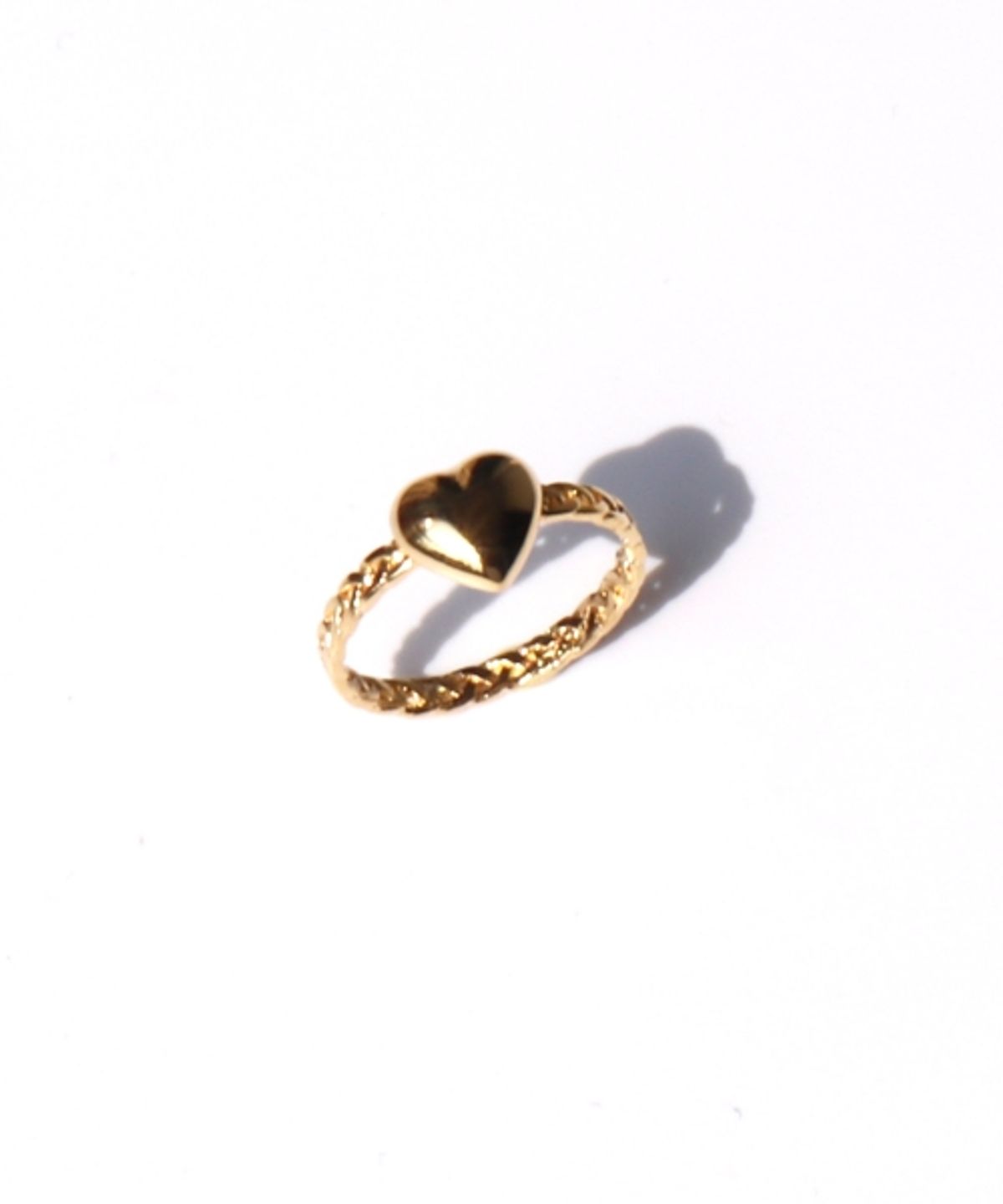 봉보(BONBEAU) Antique Heart braid daily Ring 앤틱 하트 실버 꼬임링 반지
