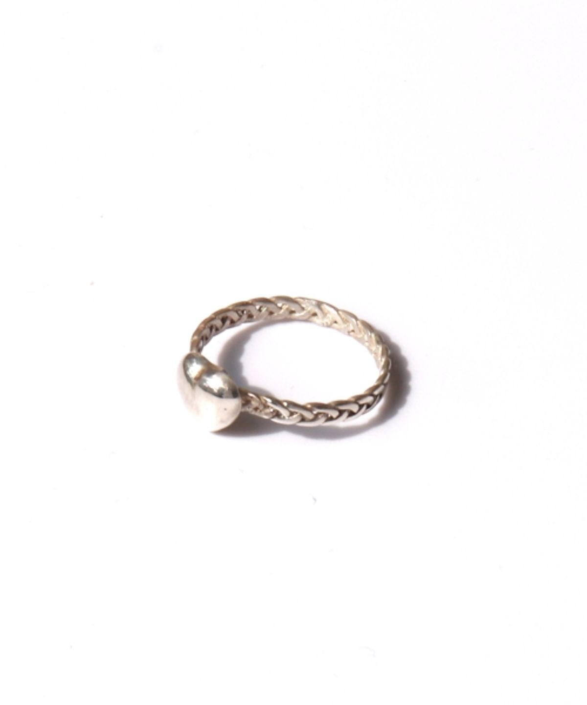 봉보(BONBEAU) Antique Heart braid daily Ring 앤틱 하트 실버 꼬임링 반지