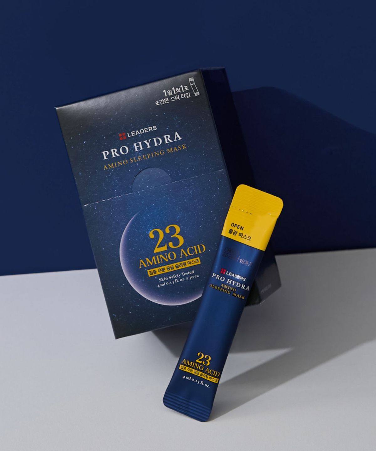 리더스코스메틱(LEADERS COSMETICS) 리더스 프로 하이드라 슬리핑 마스크 4ml*30ea