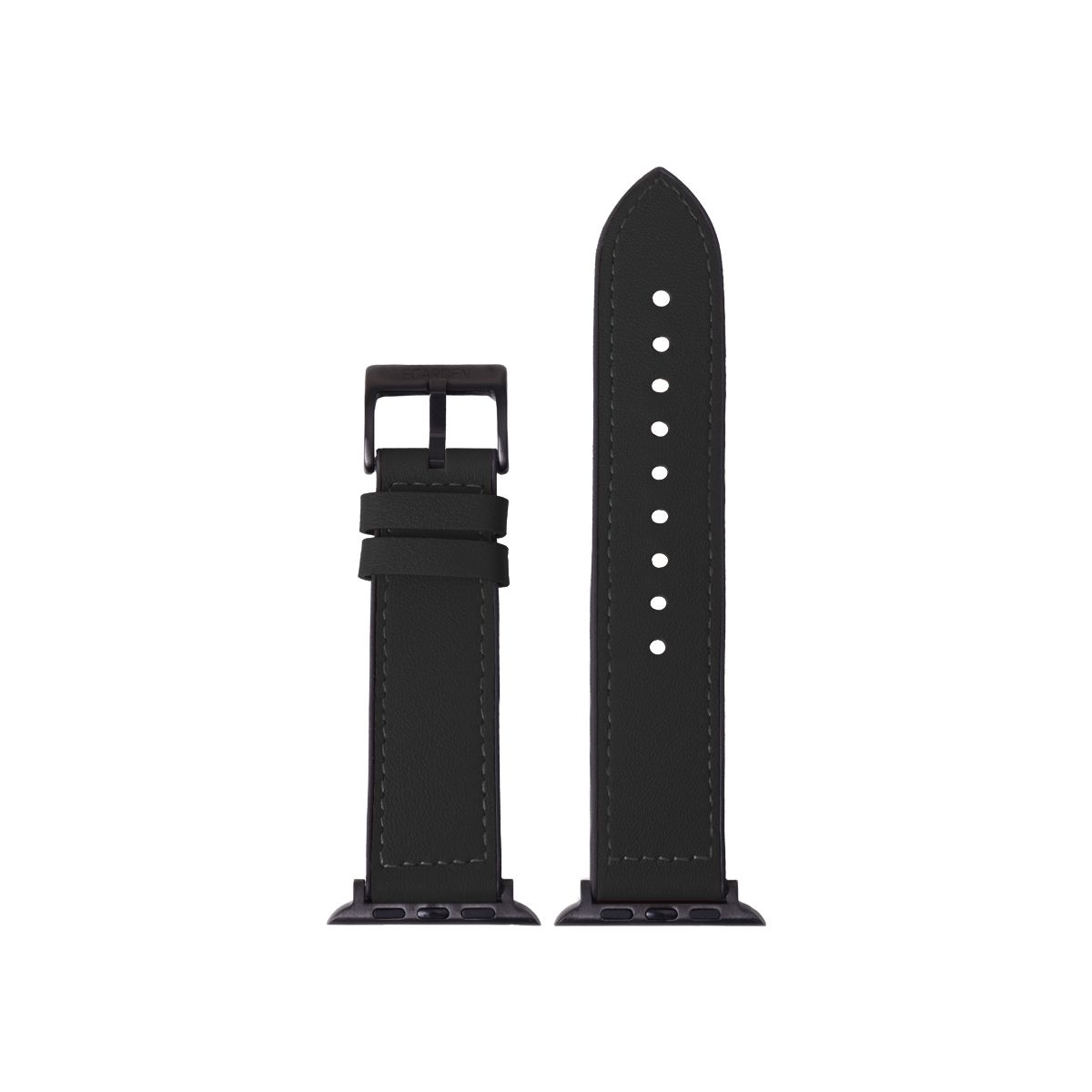 에가든(EGARDEN) 애플워치 가죽스트랩 에어 블랙  7 6 5 4 3 2 1 SE 전 기종 호환 가능
