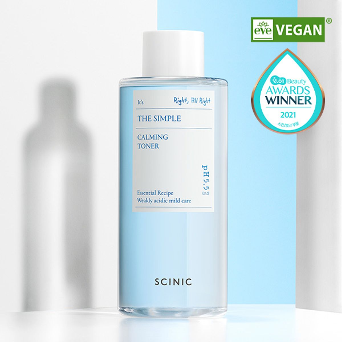 싸이닉(SCINIC) 더 심플 대용량 토너 300ml 2개