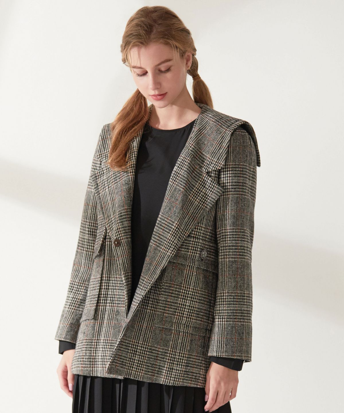 엔오티(NOT) Sailor suit Lafell Check Jacket
