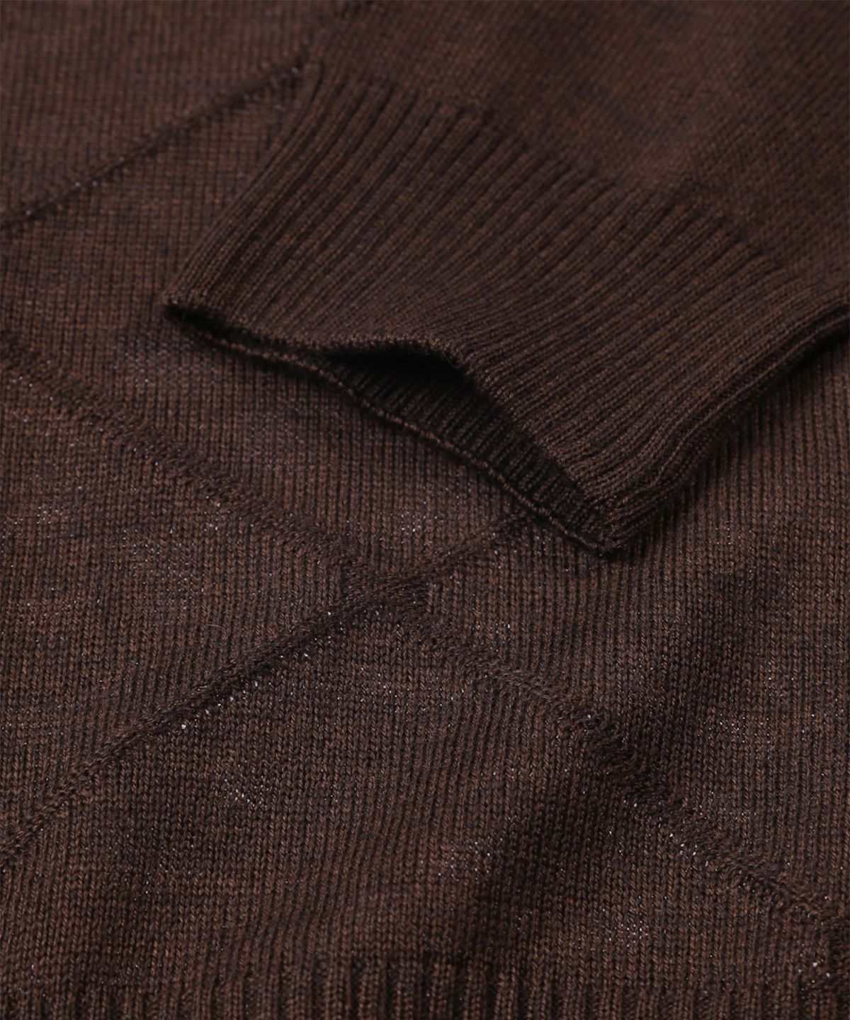 빠니깔레(PANICALE) 마리노 울 라운드니트 [브라운]