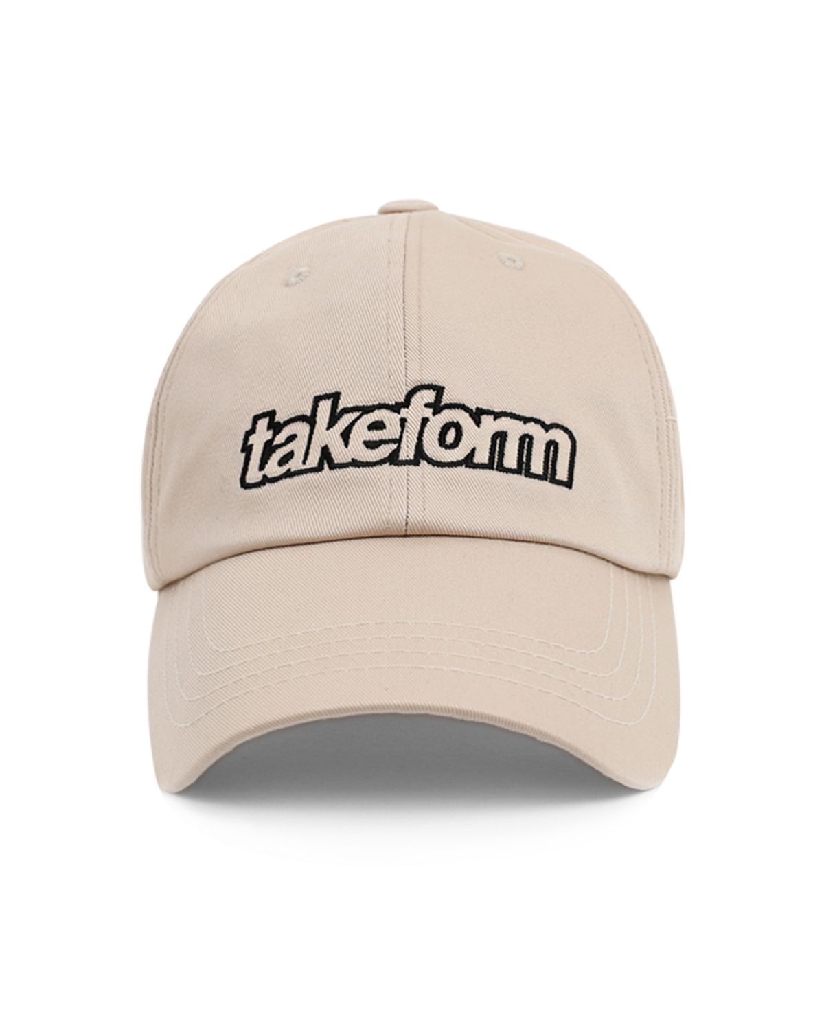테이크폼(TAKEFORM) 트윌 볼캡 베이지