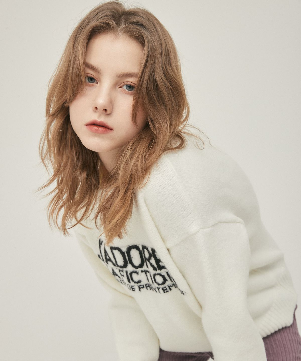 라티젠(LARTIGENT) LTG6 FICTION KNIT(IVORY)