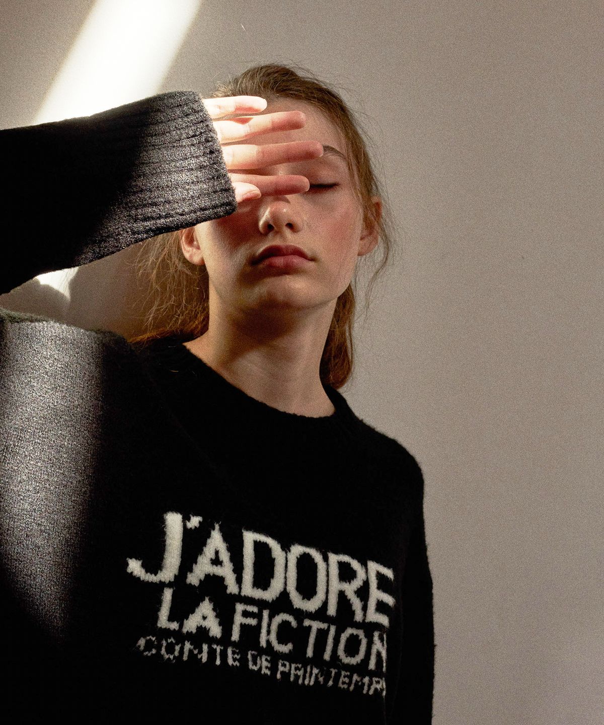 라티젠(LARTIGENT) LTG6 FICTION KNIT(BLACK)