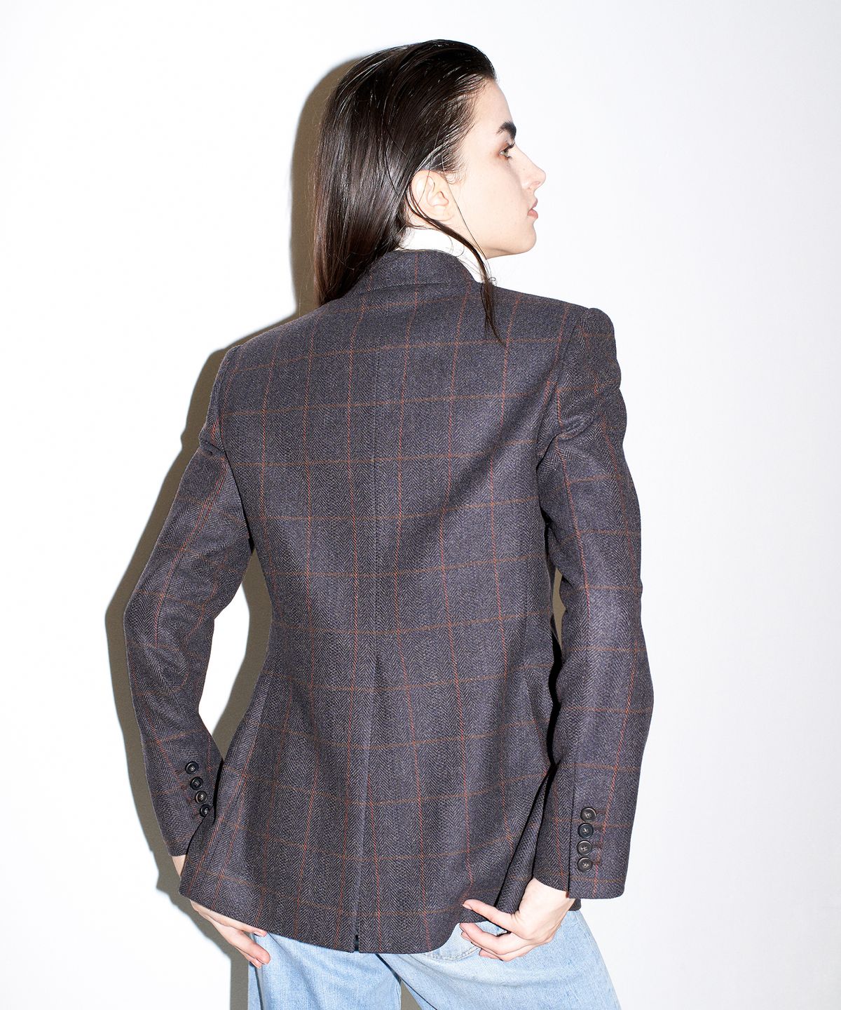 채뉴욕(CHAENEWYORK) Nerdy tailored Jacket [Brown]