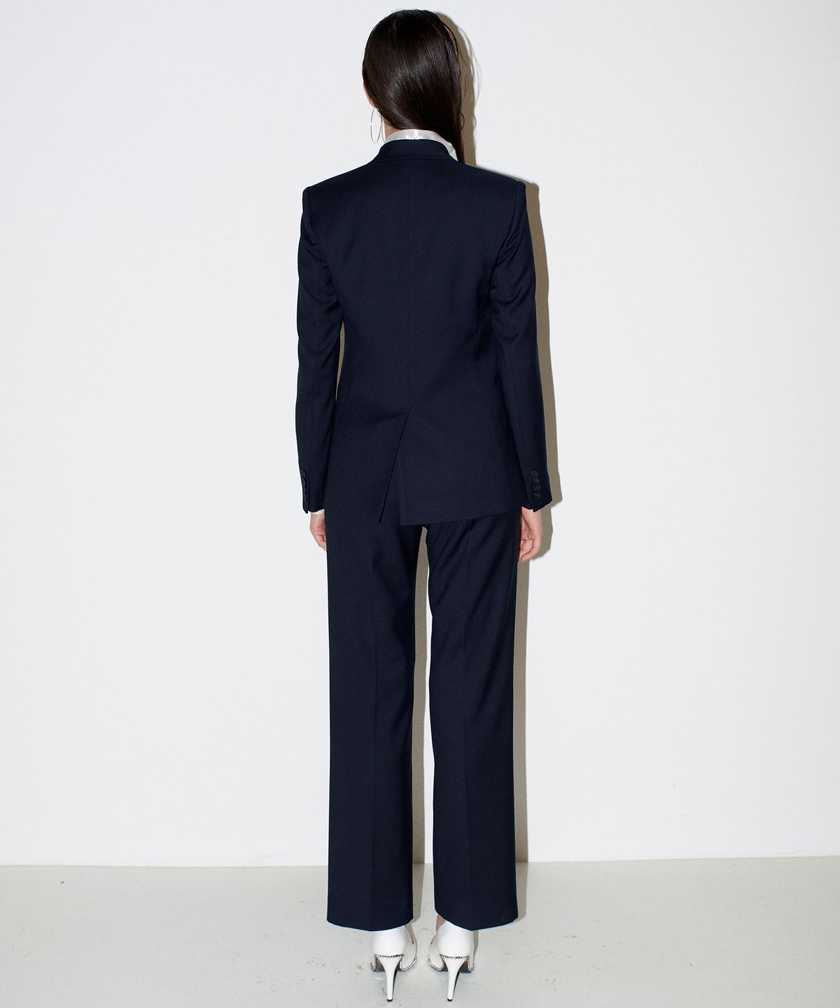 채뉴욕(CHAENEWYORK) Sassy Straight trouser [Navy]