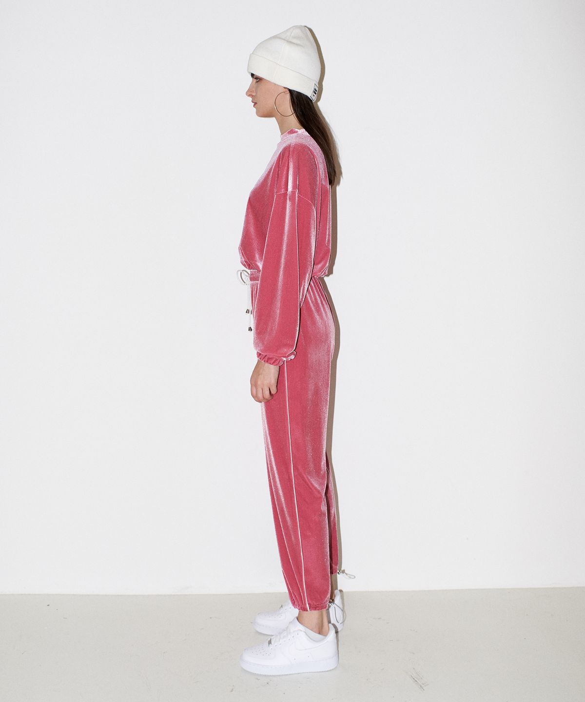 채뉴욕(CHAENEWYORK) Bad Velvet Sweatshirts [Pink]
