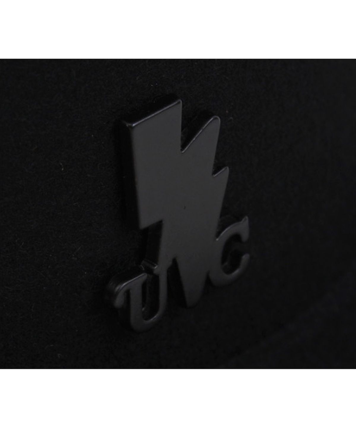 유니버셜 케미스트리(UNIVERSAL CHEMISTRY) Black Flat Short Wool Fedora BK 숏페도라