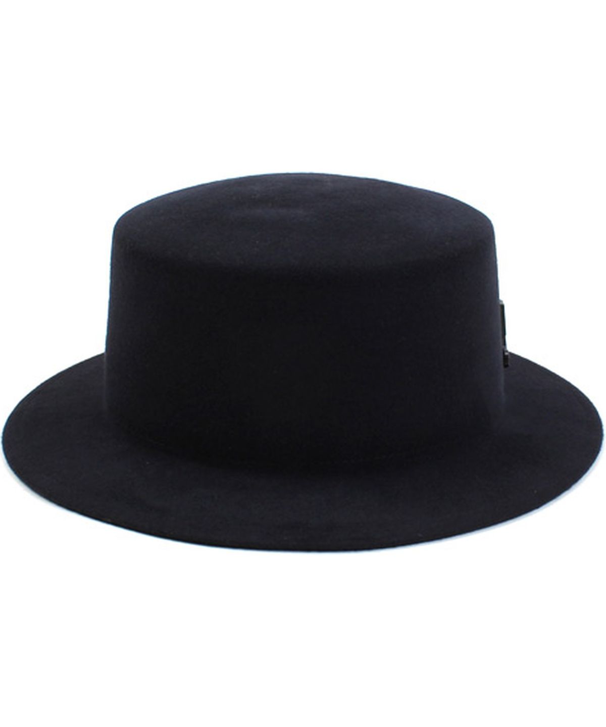 유니버셜 케미스트리(UNIVERSAL CHEMISTRY) Navy Flat Short Wool Fedora 숏페도라